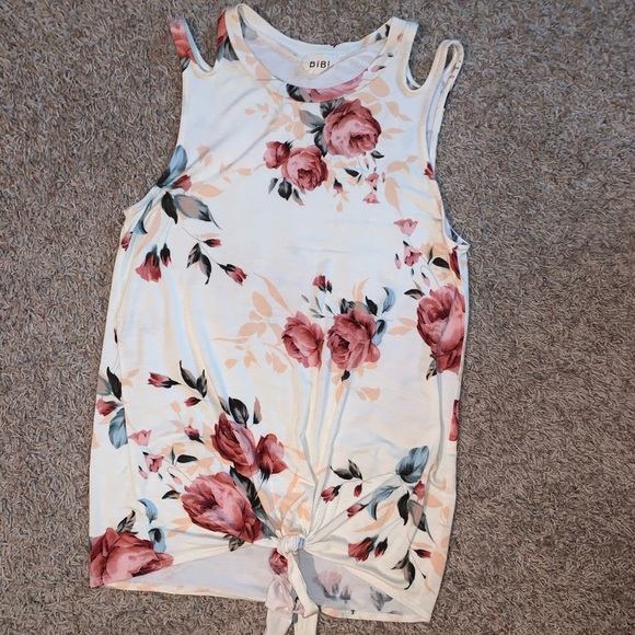 BIBI Floral Tank Top - Picture 2 of 3